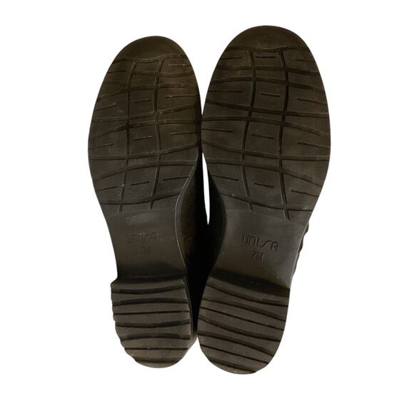 Unisa Boots Women's 7M Black Over The Knee Tall Riding Pull On Fabric Stretch - Picture 11 of 15